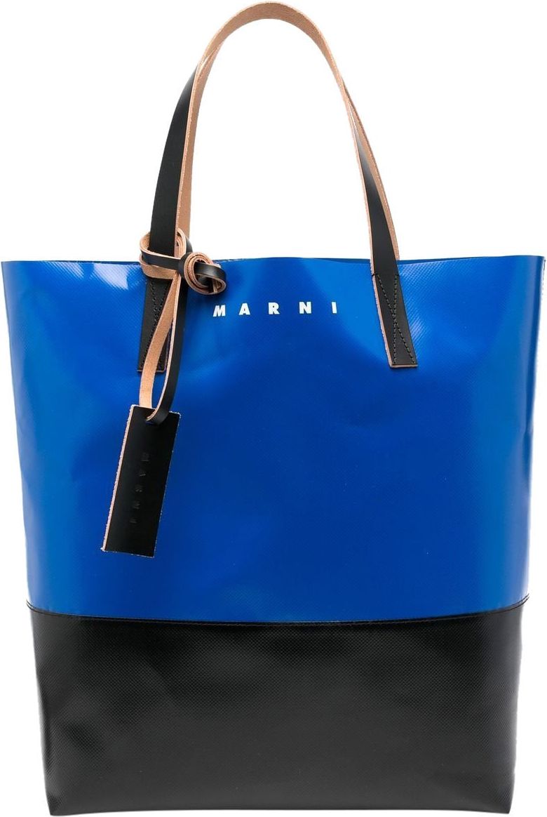Marni Tribeca Shopping Bag Blauw