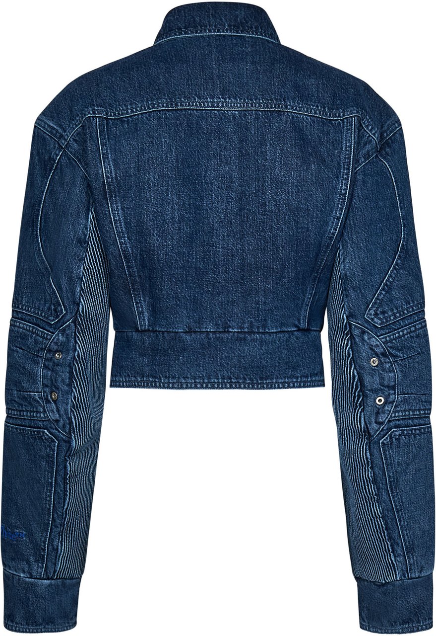 OFF-WHITE Off-white Coats Blue Blauw