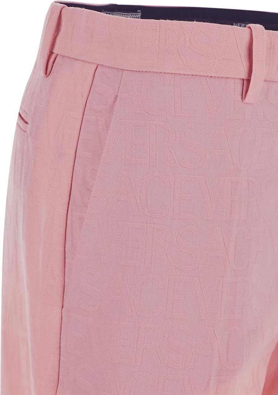 Versace Flared Trousers Roze