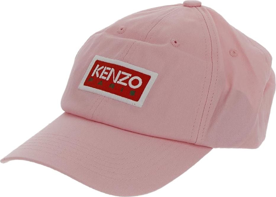 Kenzo Logo Baseball Cap Roze