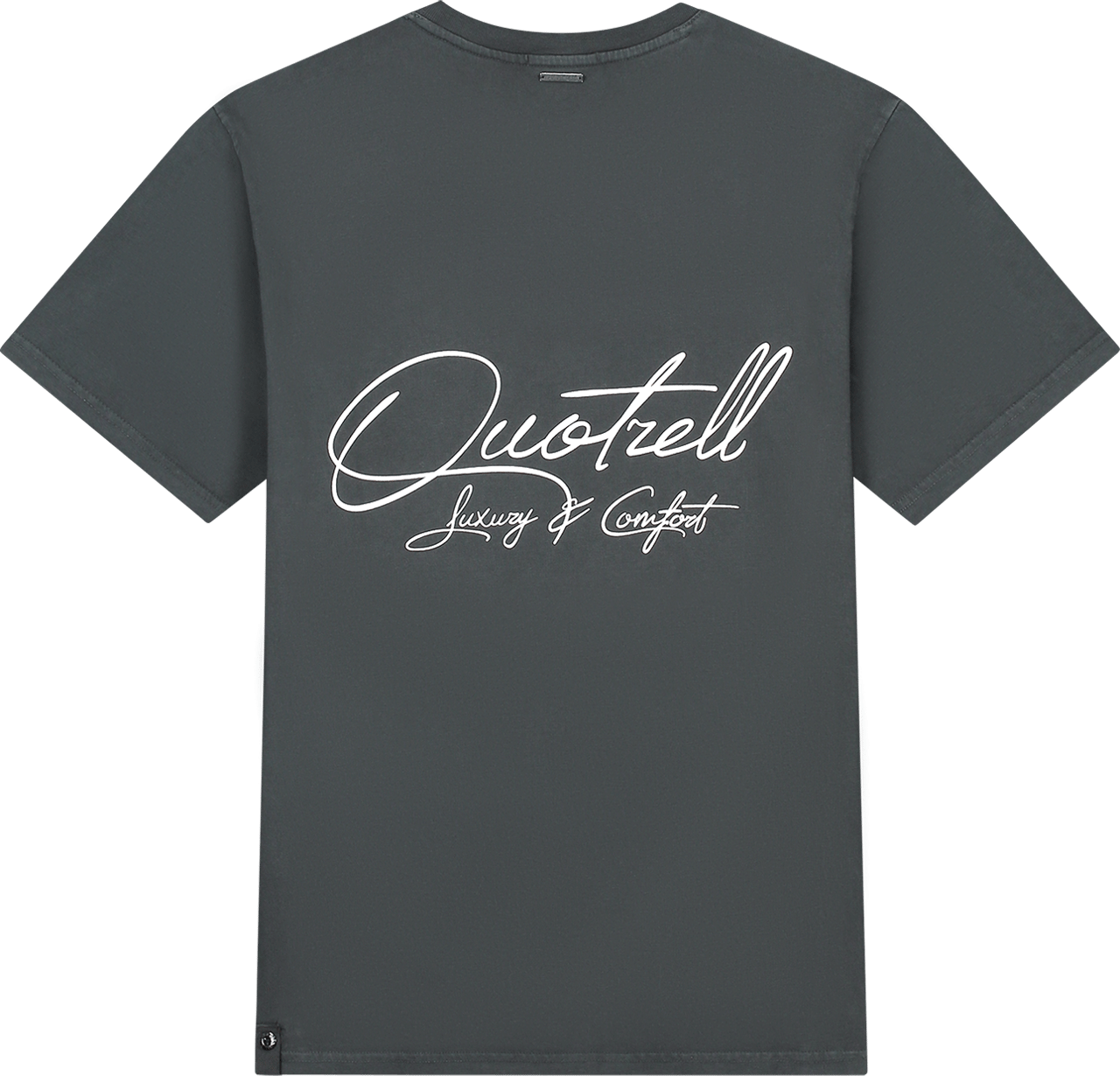 Quotrell Bologna T-shirt | Black/beige Zwart
