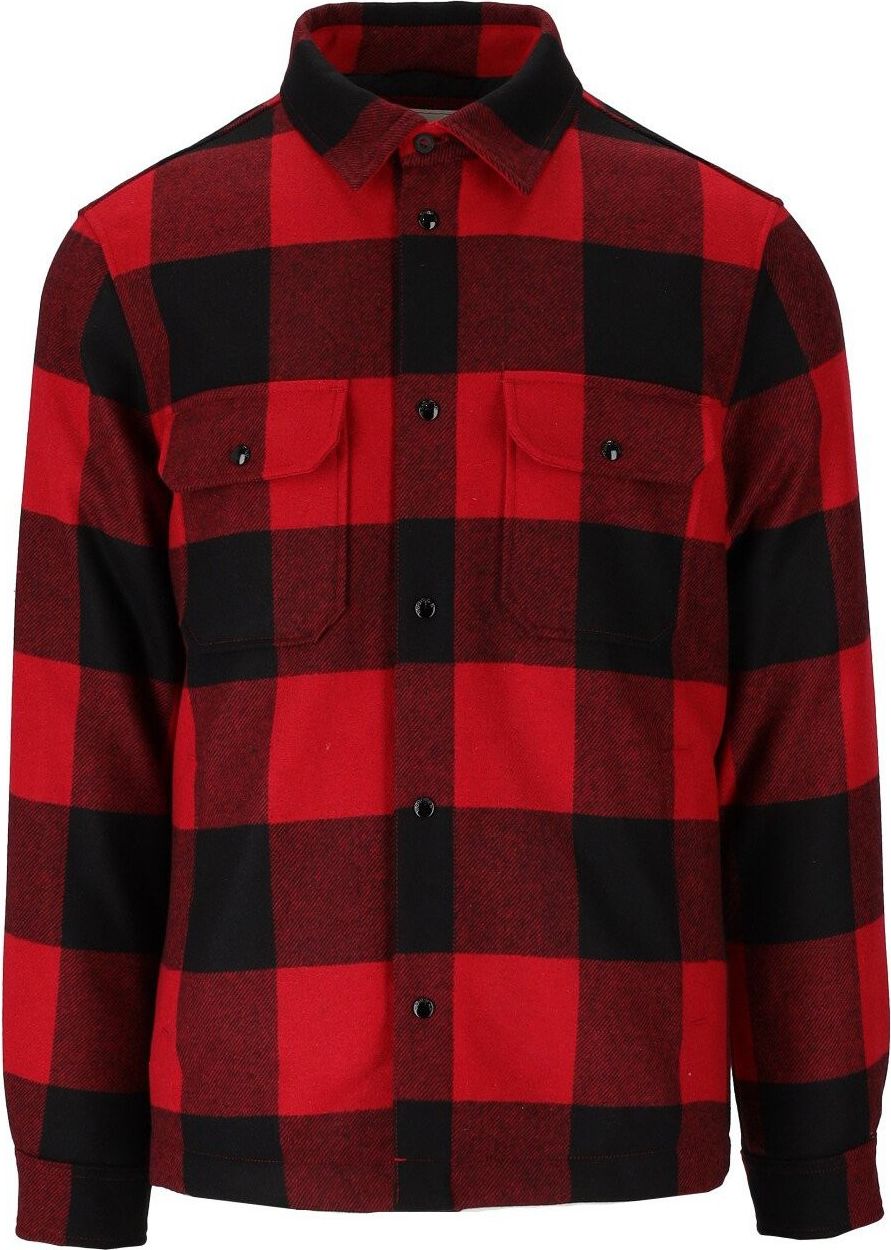 Woolrich Alaskan Check Overshirt Rood