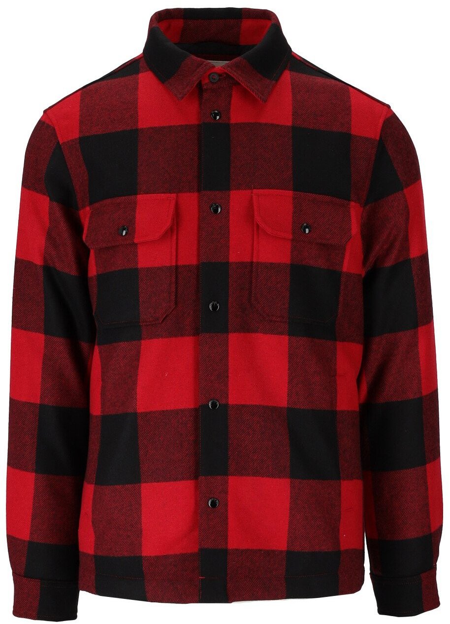 Woolrich Alaskan Check Overshirt Rood