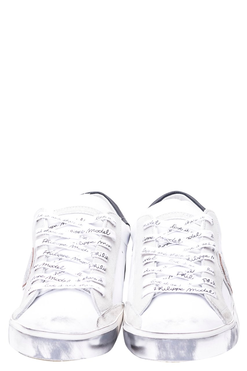 Philippe Model Sneakers White Wit