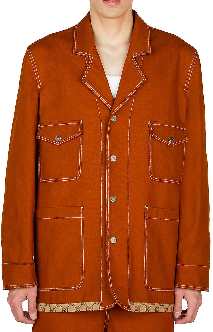 Gucci Gucci GG Reversible Jacket Bruin