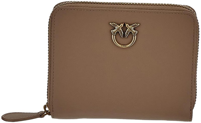 Pinko Wallets Brown Bruin