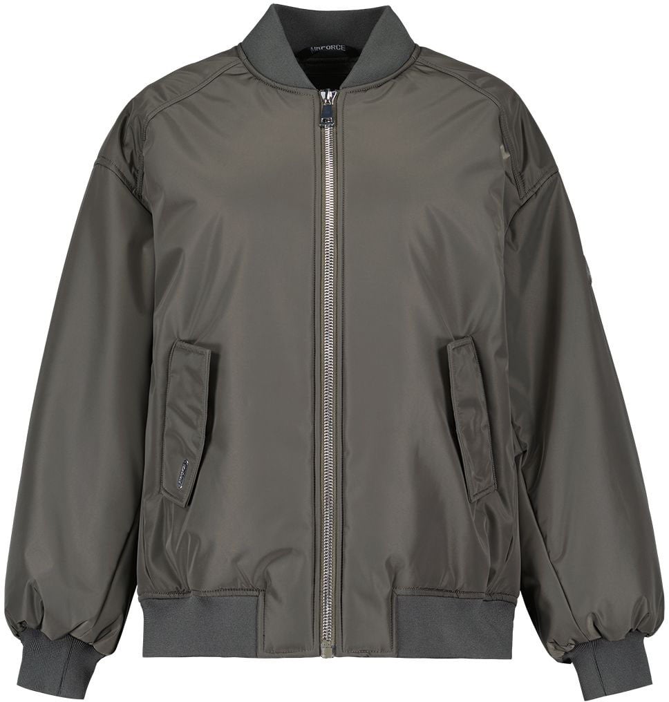 Airforce Bobby Bomber Jacket Grijs