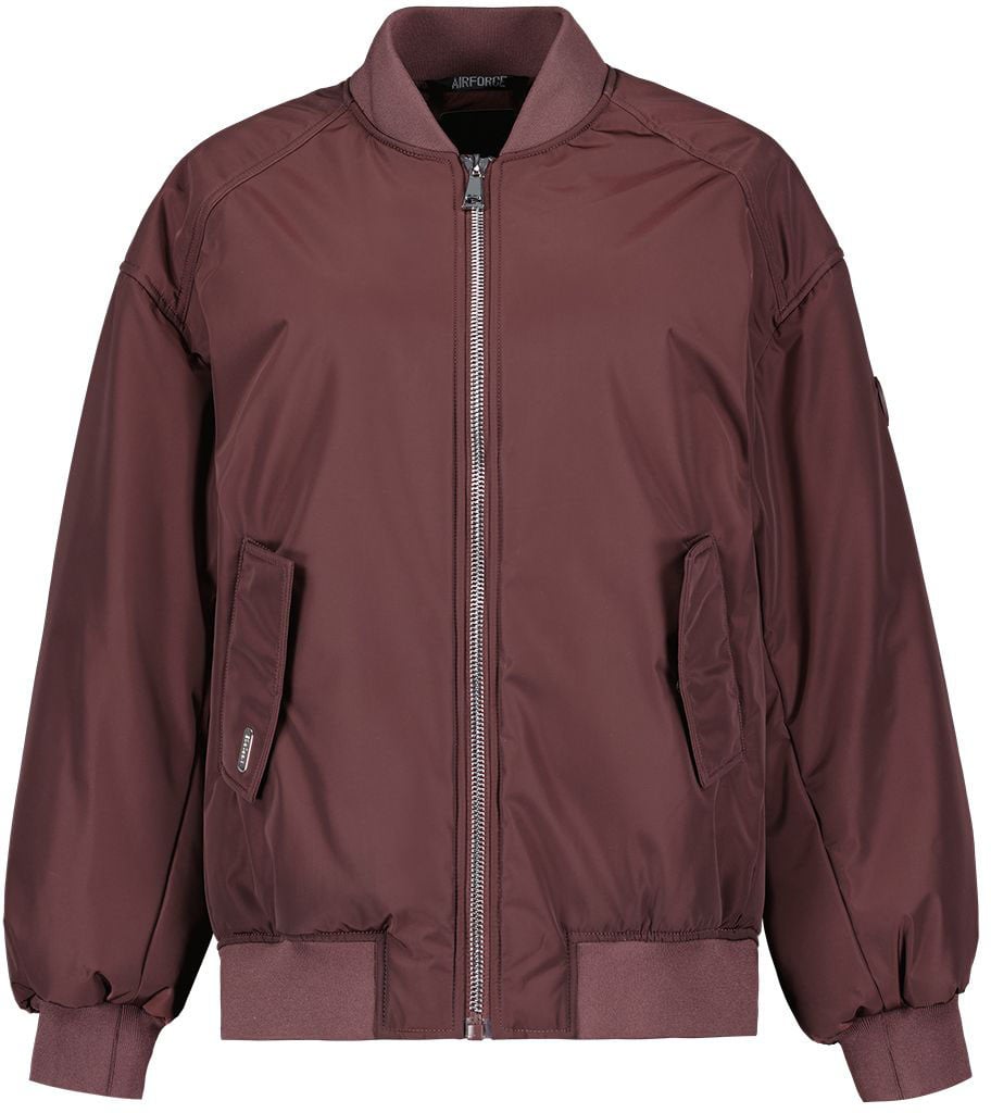 Airforce Bobby Bomber Jacket Zwart