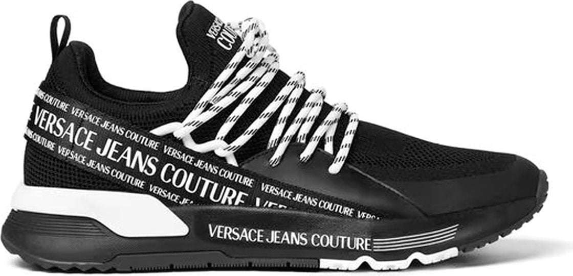 Versace Jeans Couture Versace Couture Heren Sneakers Zwart 75YA3SC9-ZS881/L01 Zwart