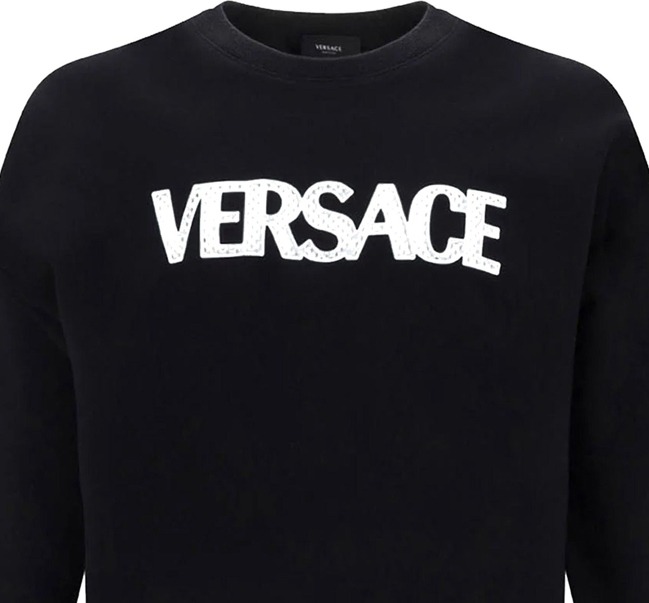 Versace Versace Logo Sweartshirt Zwart