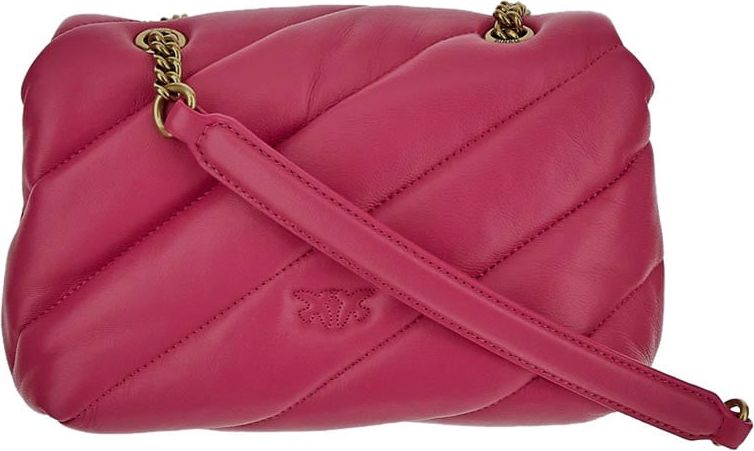Pinko Mini Love Bag Puff Maxi Quilt Roze