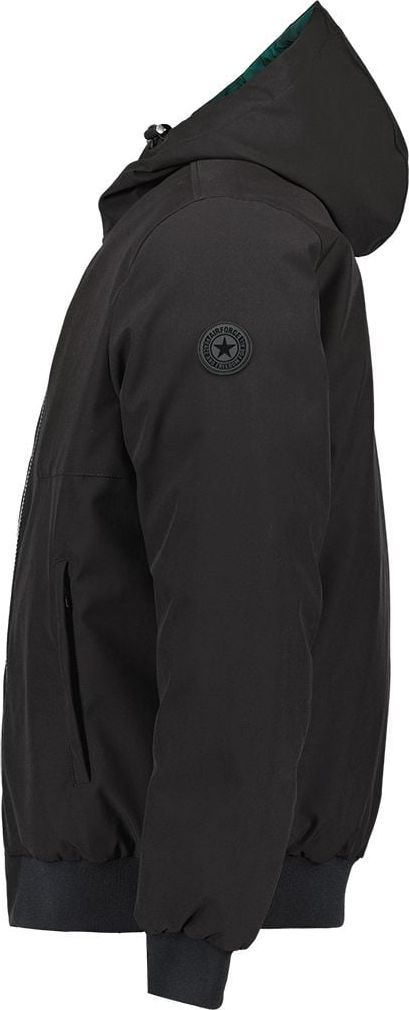 Airforce Reversible Padded Jacket Zwart