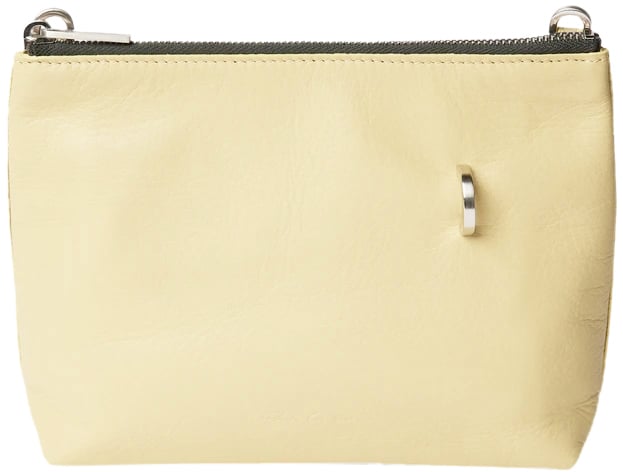 Rick Owens Small Adri Crossbody Shoulder Bag Beige