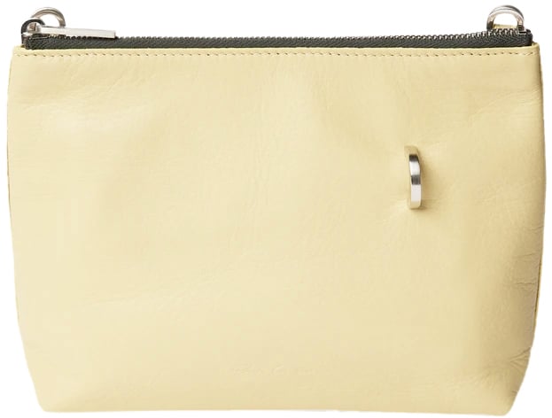 Rick Owens Small Adri Crossbody Shoulder Bag Beige