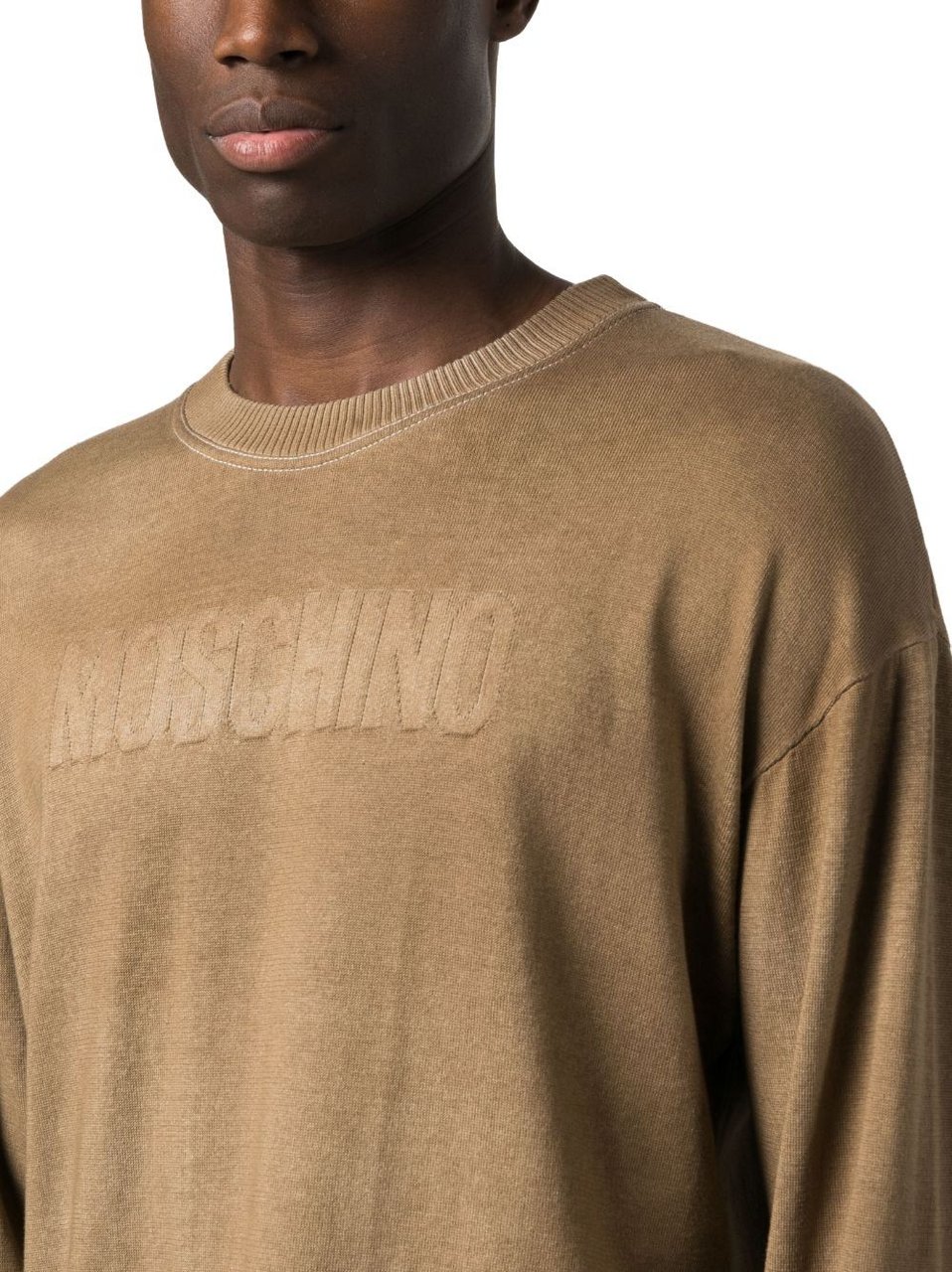 Moschino Sweaters Brown Brown Bruin