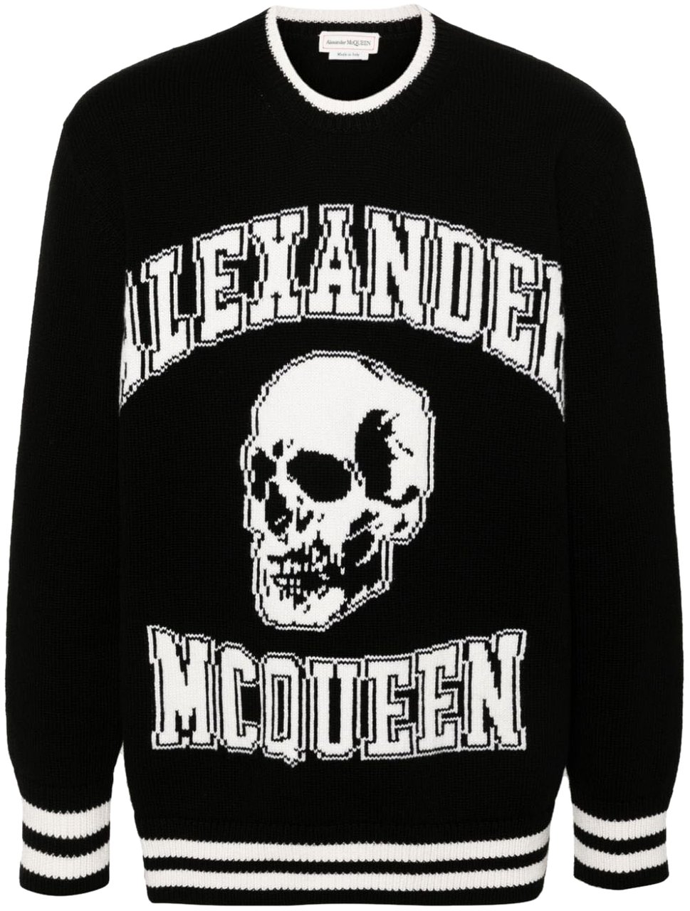 Alexander McQueen Alexander McQueen Sweaters Black Zwart