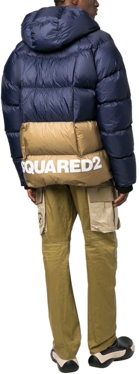 Dsquared2 Coats Blue Blauw