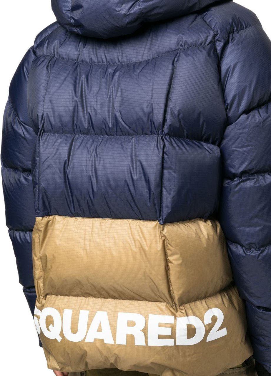 Dsquared2 Coats Blue Blauw