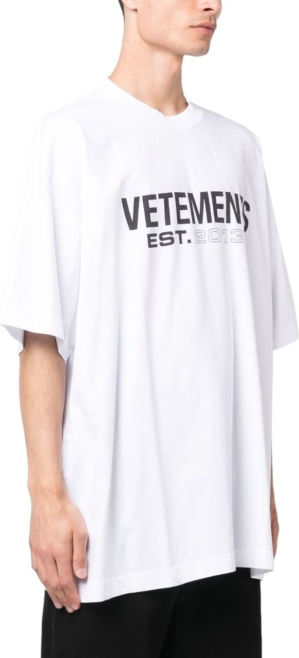 Vetements T-shirts And Polos White Wit