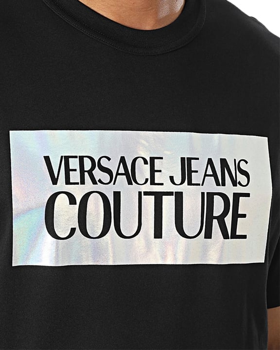 Versace Jeans Couture Logo T-Shirt Zwart