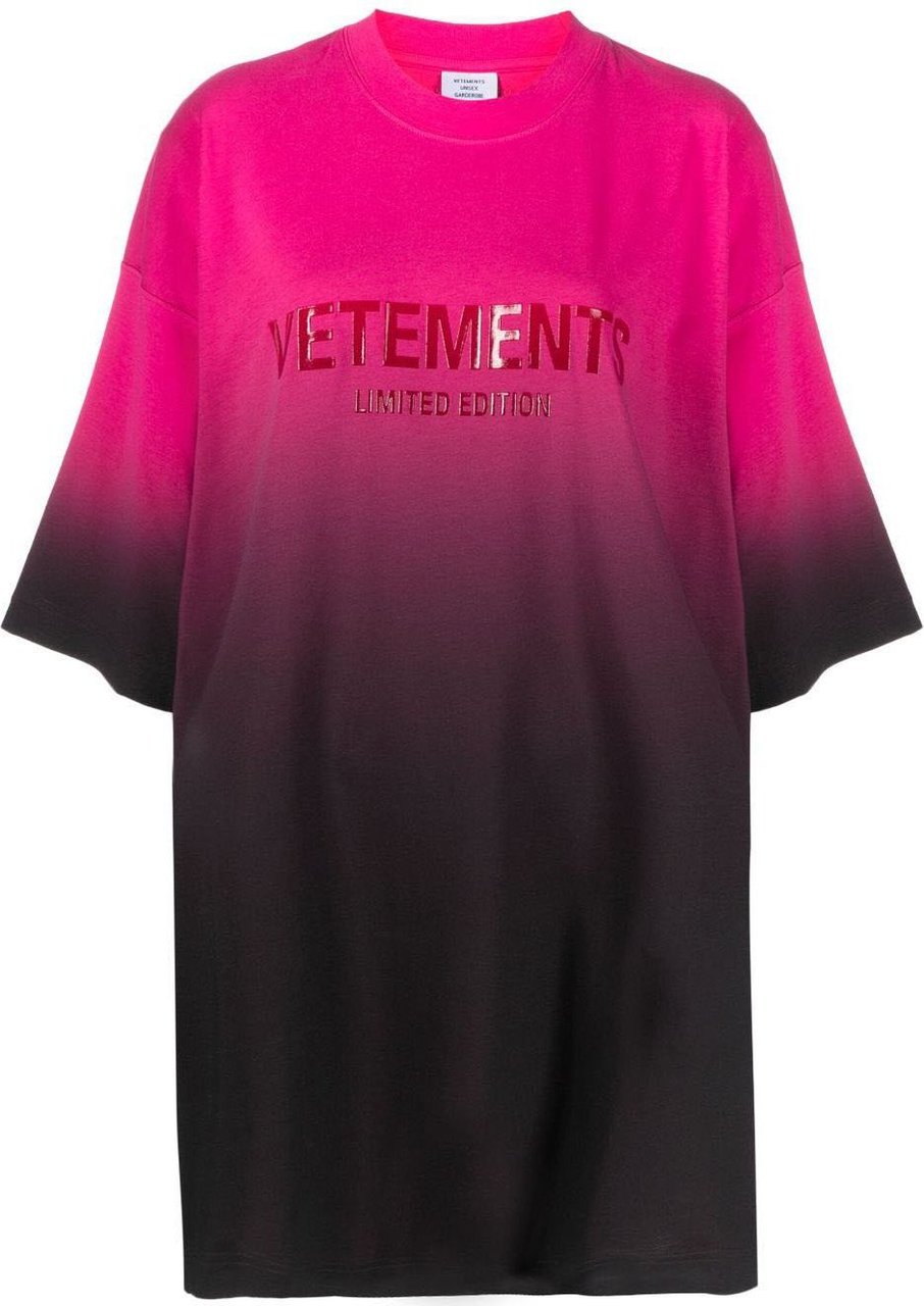 Vetements T-shirts And Polos Fuchsia Pink Roze