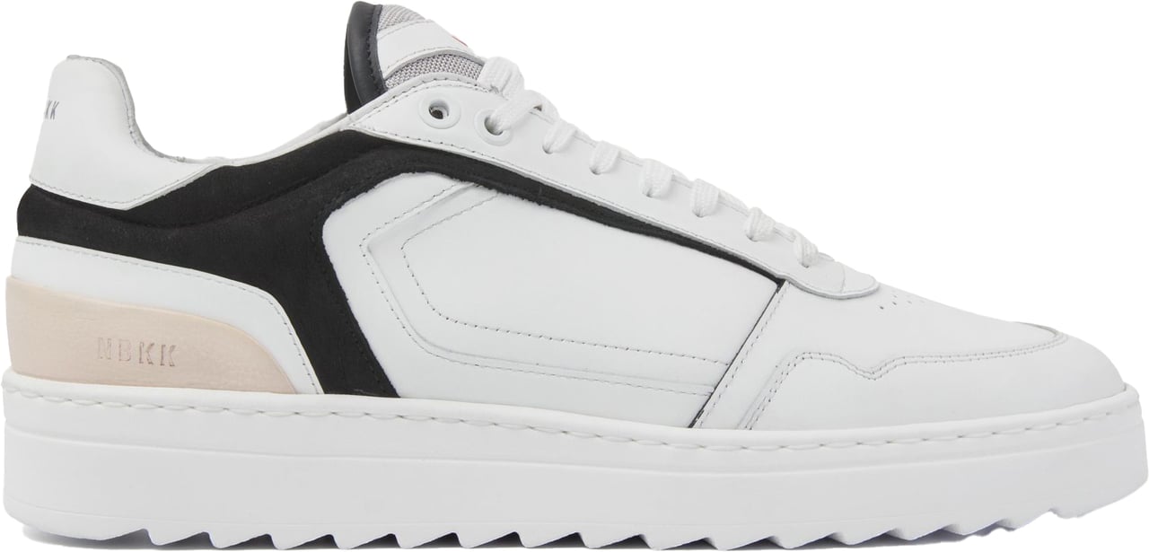 Nubikk Cliff Cane | Witte Sneakers Voor Mannen Wit