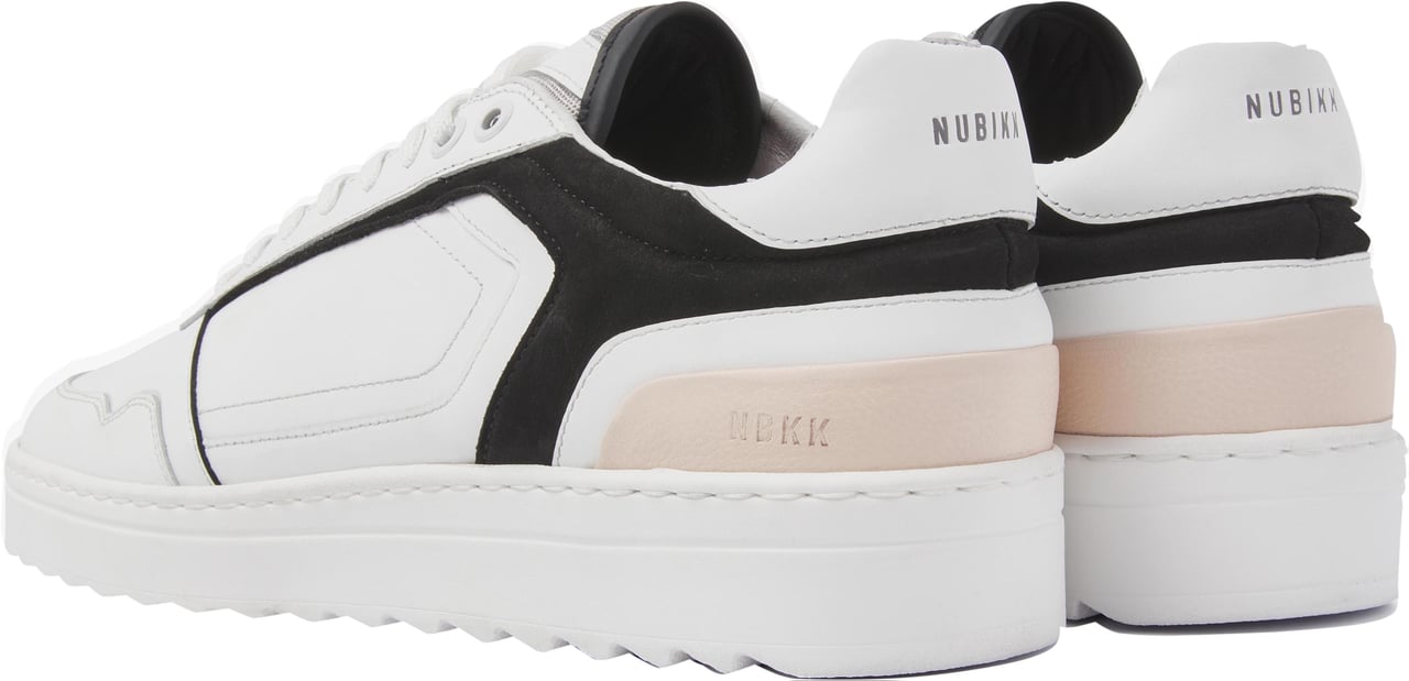 Nubikk Cliff Cane | Witte Sneakers Voor Mannen Wit