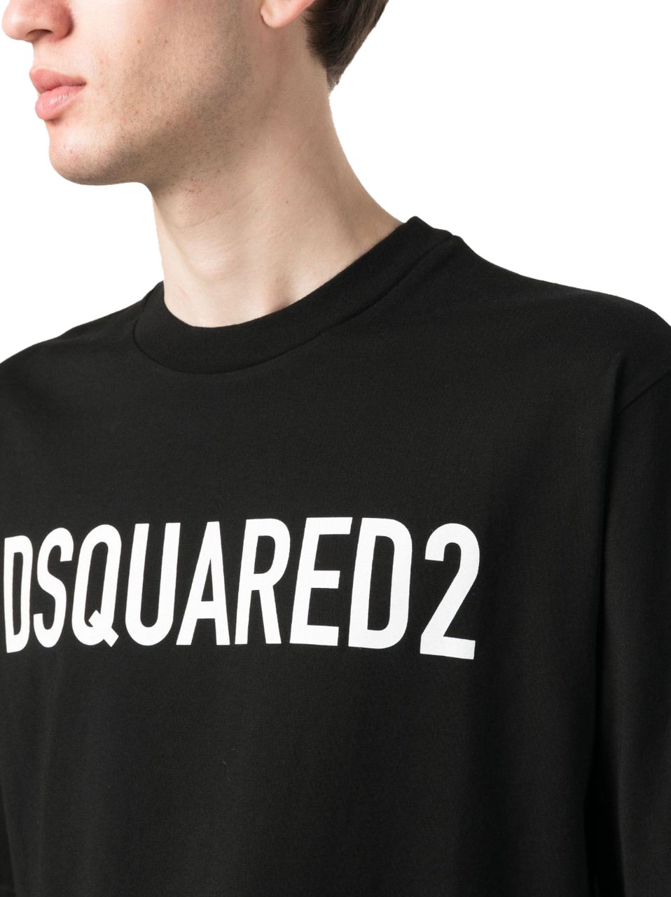 Dsquared2 T-shirts And Polos Black Zwart