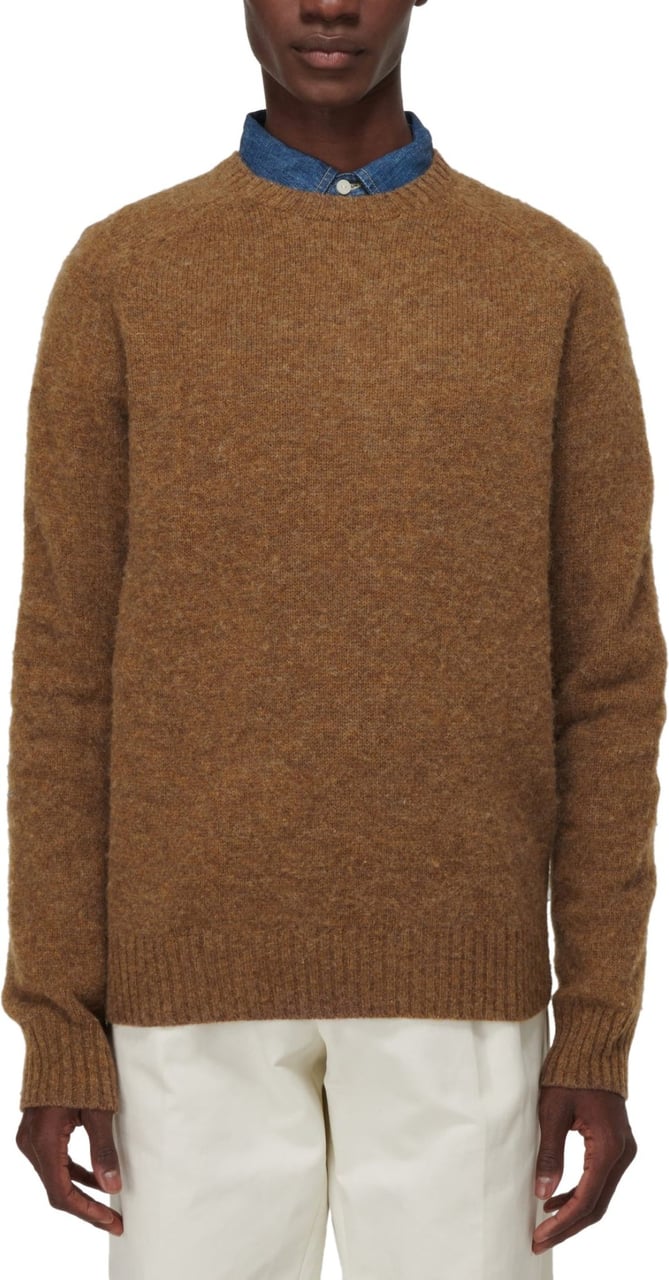 Ralph Lauren Aviator Wool Sweater Bruin