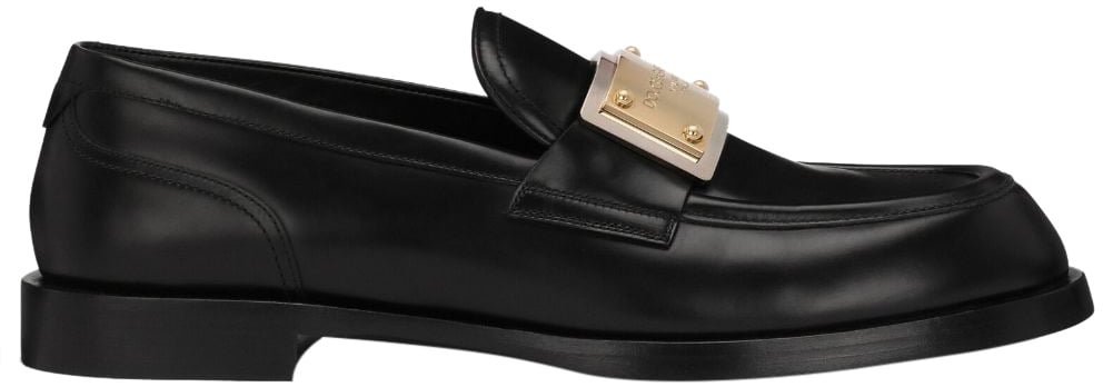 Dolce & Gabbana Flat Shoes Black Zwart