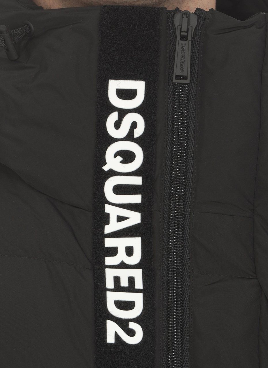 Dsquared2 Coats Black Zwart