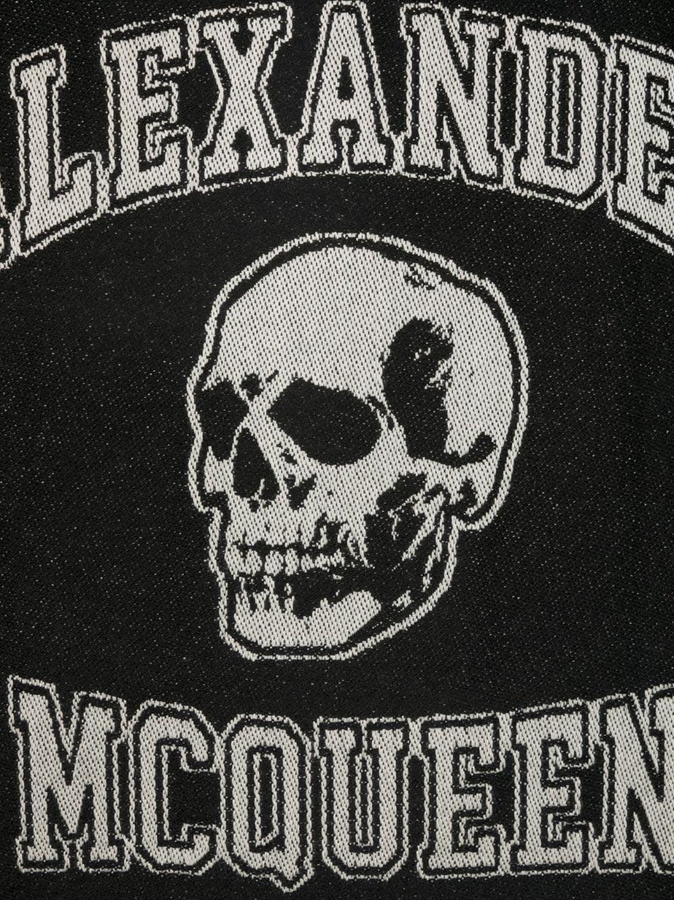 Alexander McQueen Scarfs Black Zwart