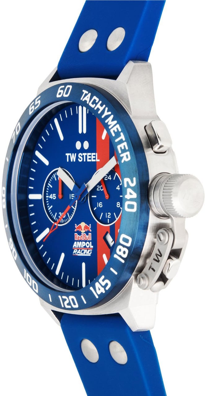 TW Steel CS120 Canteen Red Bull Ampol horloge 45 mm Blauw