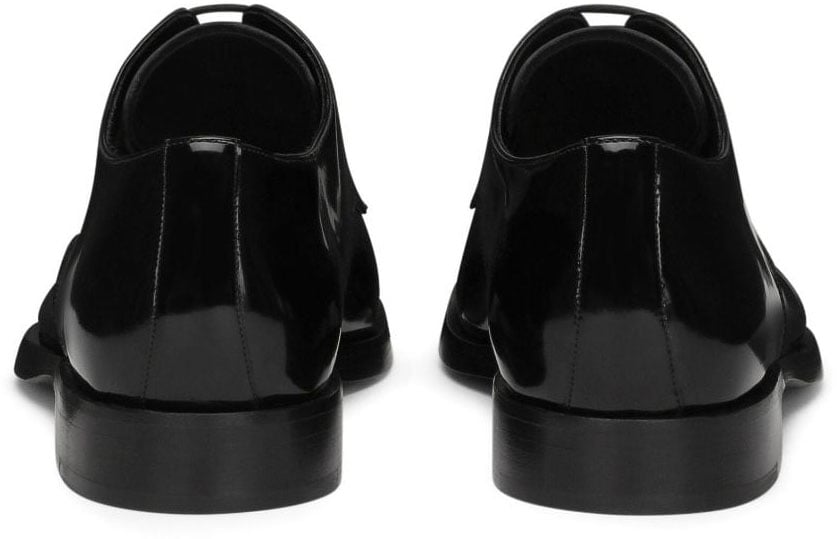 Dolce & Gabbana Heren Polished Derby Zwart Zwart