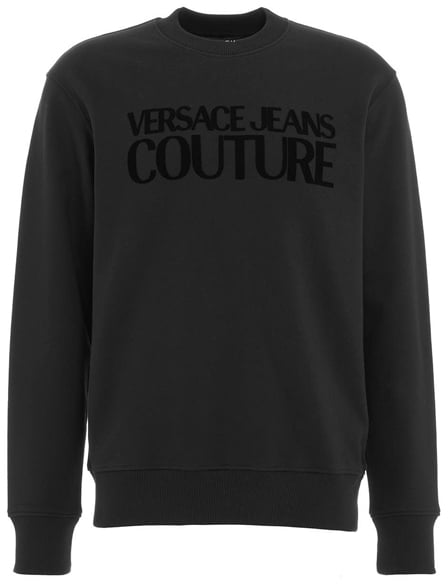 Versace Jeans Couture Logo Sweater Zwart