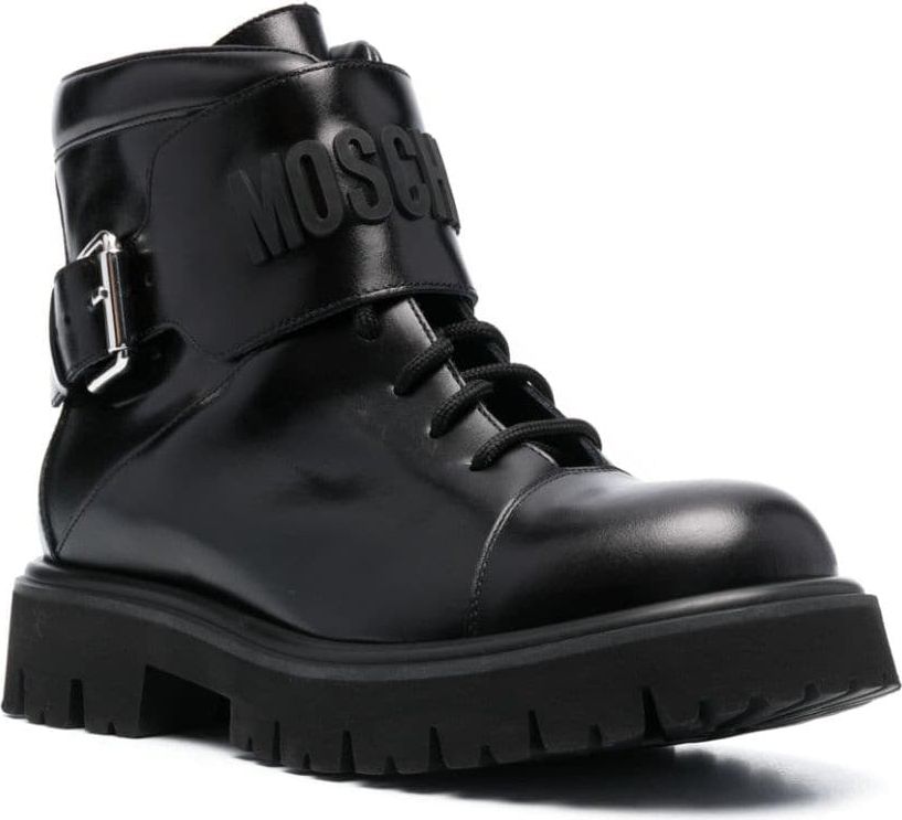 Moschino Boots White Wit