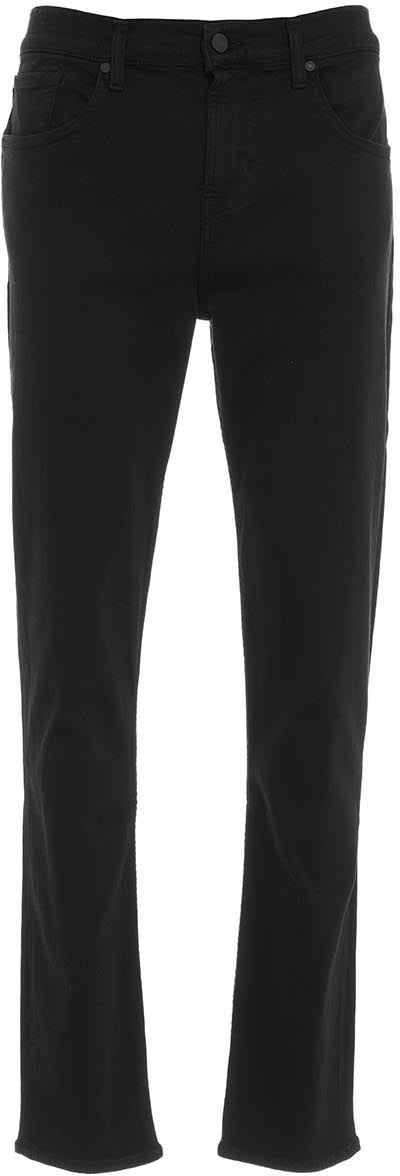 7 For All Mankind Slimmy Tapered Luxe perf Black Zwart