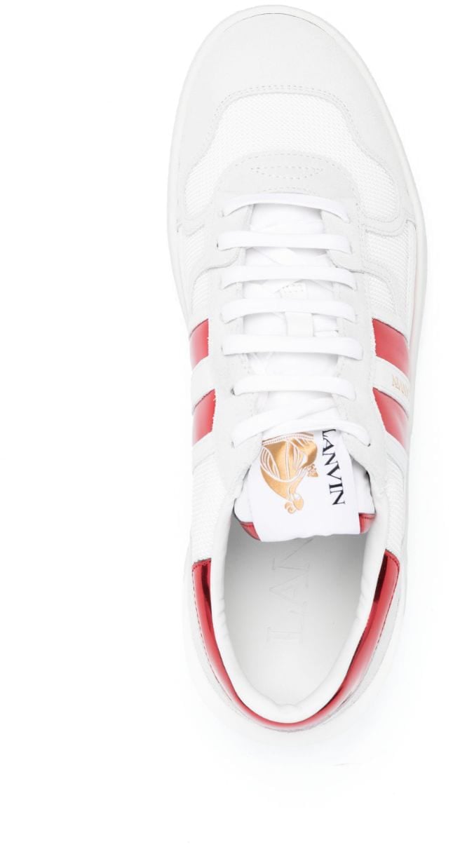 Lanvin Sneakers White White Wit