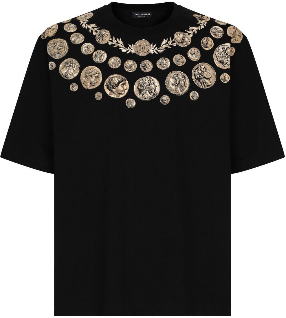 Dolce & Gabbana T-shirts And Polos Black Zwart