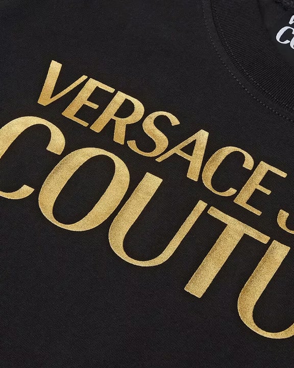 Versace Jeans Couture Magliette T-Shirt Zwart