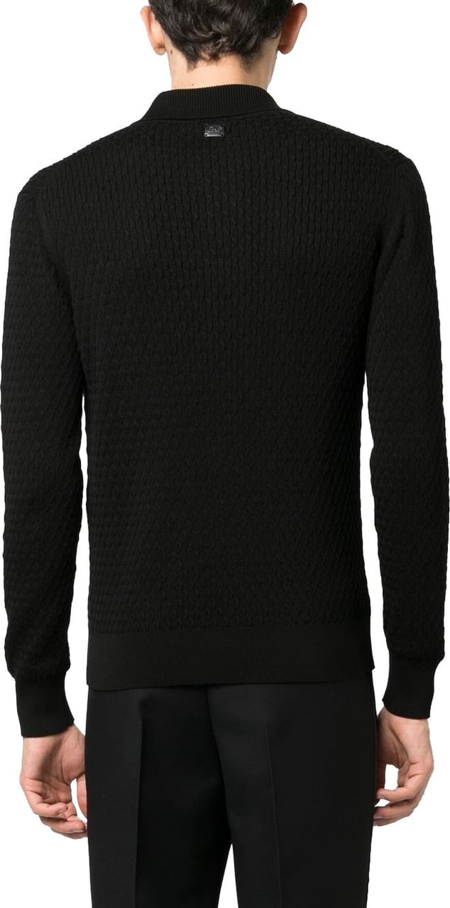 Ferragamo Sweaters Black Black Zwart