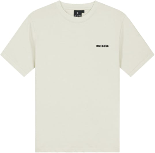 Richesse Crew Creme T-shirt Wit