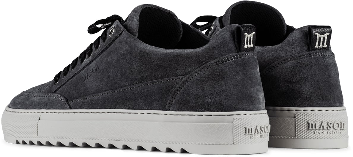 Mason Garments Tia - Scamosciato - Dark Grey Grijs