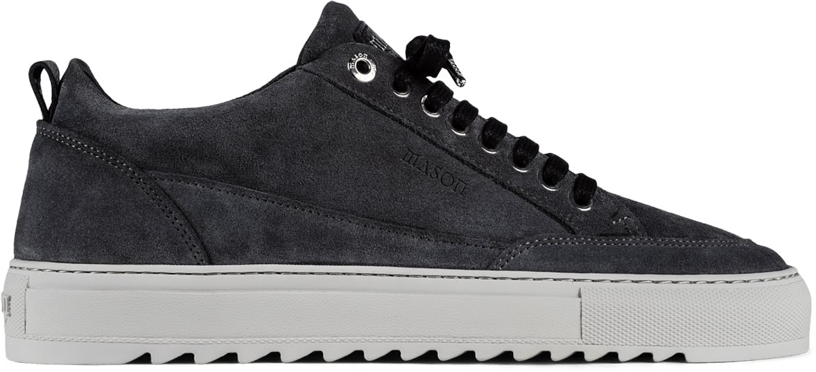 Mason Garments Tia - Scamosciato - Dark Grey Grijs
