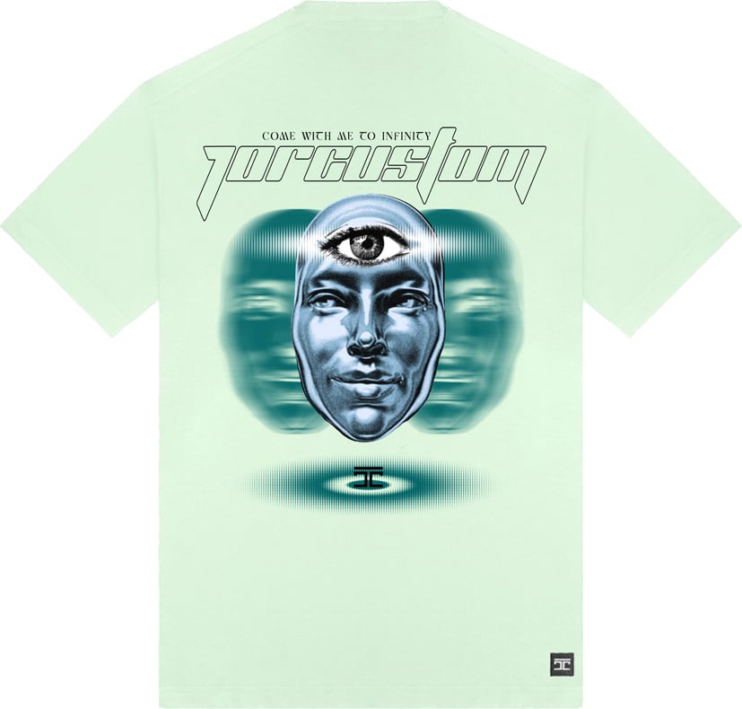 JORCUSTOM Infinity Loose Fit Tee Mint Divers