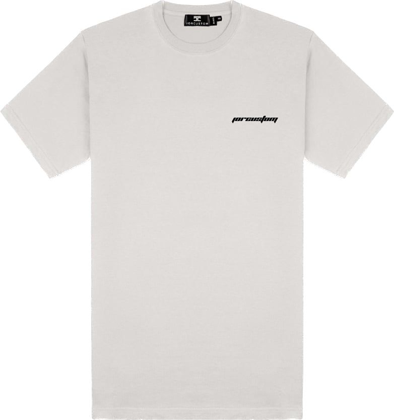 JORCUSTOM Infinity Slim Fit T-Shirt LightGrey Grijs