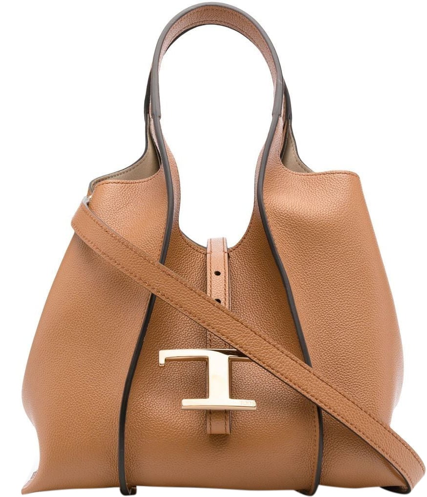 Tod's Bags Leather Brown Bruin