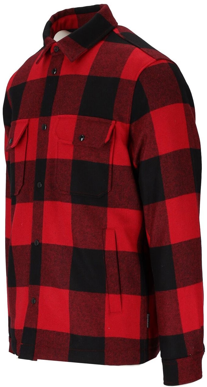 Woolrich Alaskan Check Overshirt Rood