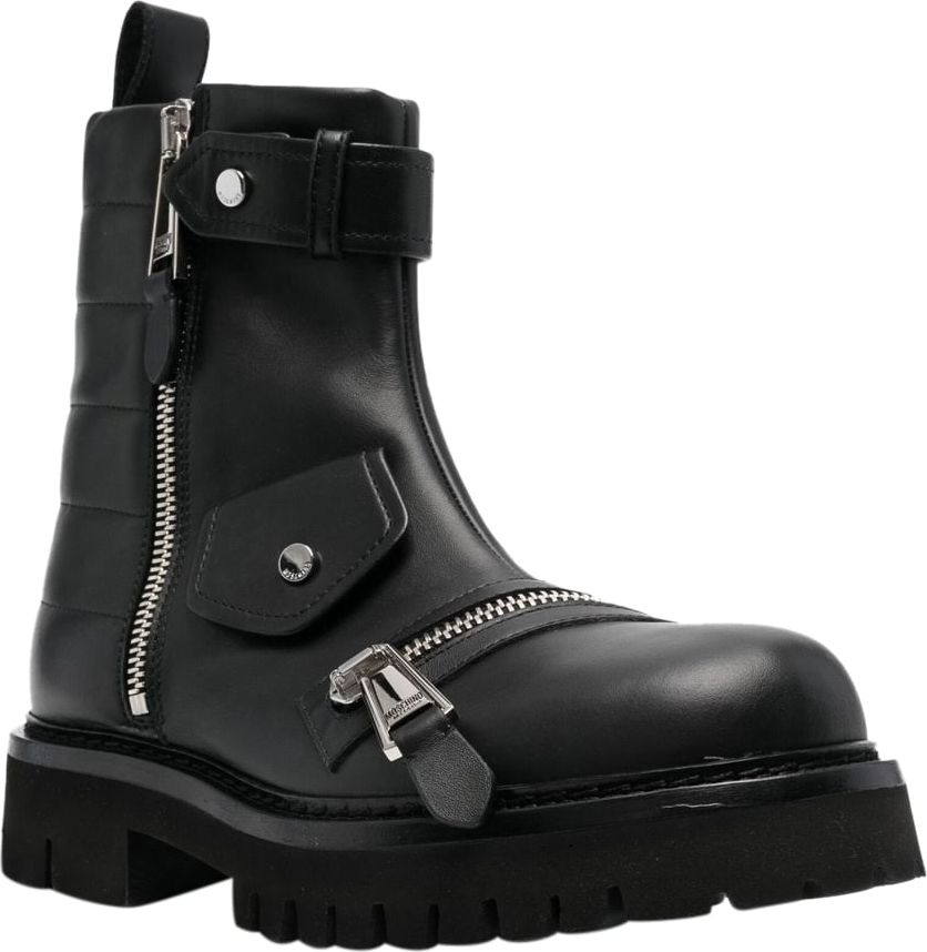 Moschino Boots Black Black Zwart