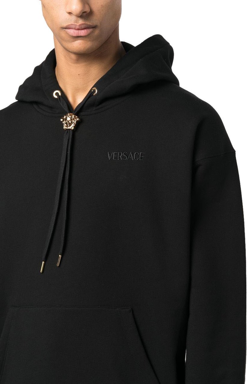 Versace Sweaters Black Zwart